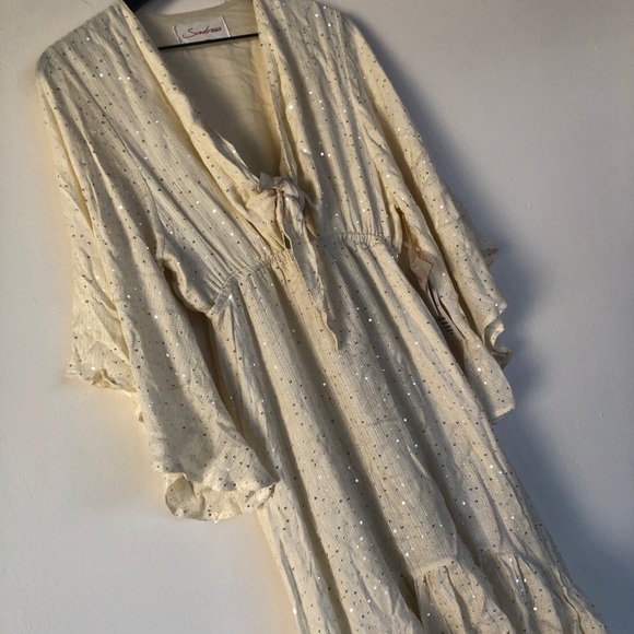 Sundress Juliana Dress Maxi Saint Barth Coconut - Picture 10 of 11